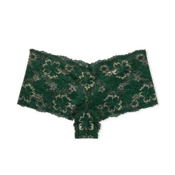 Victoria’s Secret Body by Victoria Envious Green Lace Short Panty Size XXL - Picture 5 of 8